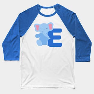 Animal alphabet E Baseball T-Shirt